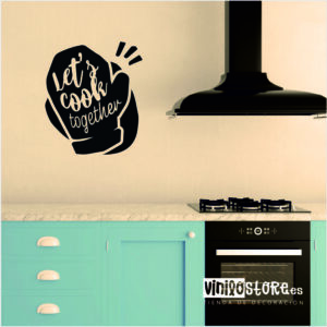 Vinilo decorativo Let`s Cook