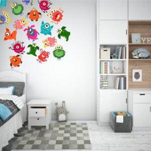 Monster Infantiles Adhesivos