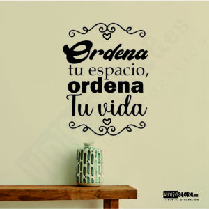 Ordena tu espacio ordena tu vida