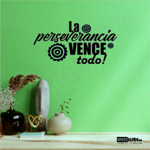 La perseverancia vence todo!