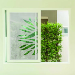 Vinilo Hojas Medio Tribal