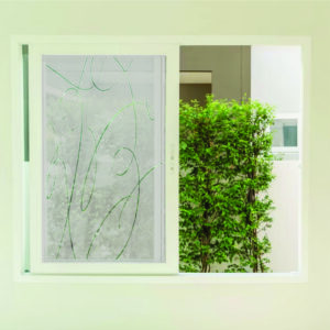 Vinilo Esmerilado Rulos