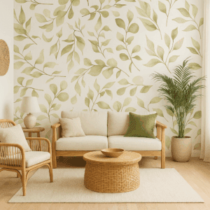 Hojas de Olivos en Acuarela