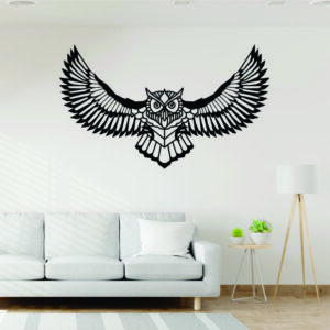 Vinilo Búho Volando Adhesivo