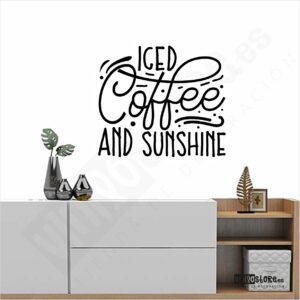 Vinilo Iced Coffee and Sunshine