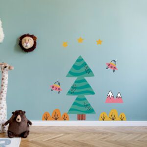 El Pino Adhesivo Para Pared