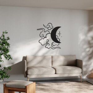 Moon Celestial Adhesiva Personalizable