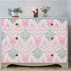 Patrón Flor Damasco