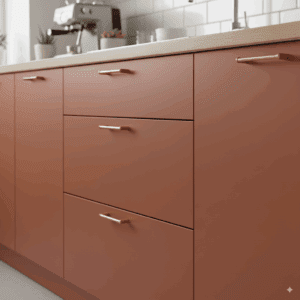 Vinilos de Color Terracota Mate