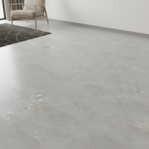 Vinilo para Piso Microcemento Gris Claro Minimalista