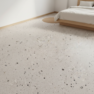 Vinilo para Piso Cemento Claro Salpicado Moderno