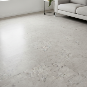 Vinilo para Piso Microcemento Beige Claro Elegante