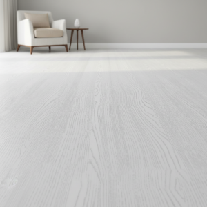 Vinilo para Piso Madera Blanca Nórdica Minimalista