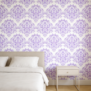 Arabesco Violeta Estilo Clásico Elegante