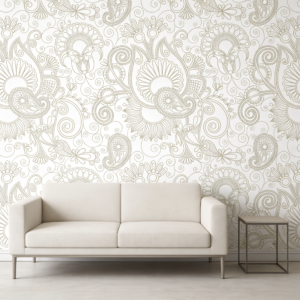 Arabesco Beige Lineal Minimalista